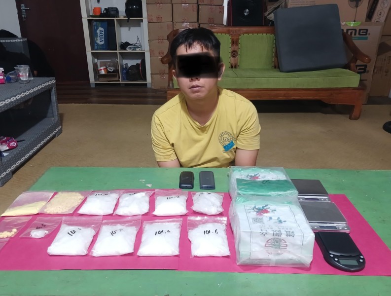 Jaringan Narkoba Malaysia-Pekanbaru Tumbang di Tangan Polda Riau, Kurir Ditangkap di Pekanbaru