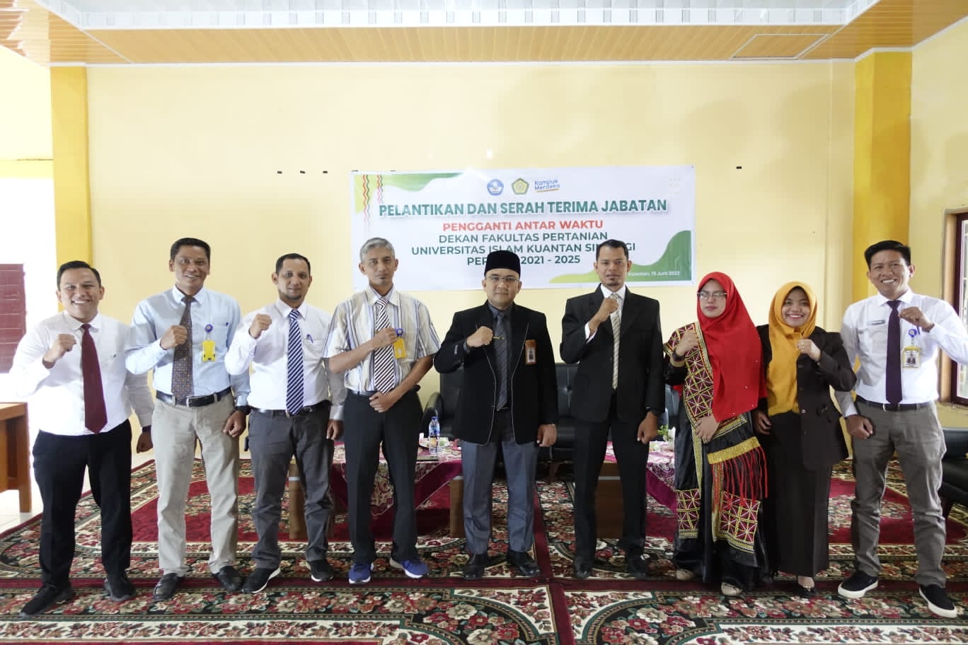 Nopriadi Rektor UNIKS, Melantik Seprido Sebagai Dekan Fakultas Pertanian UNIKS