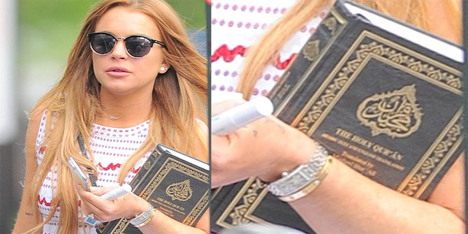 Lindsay Lohan Ingin Masuk Islam Usai Khatam Alquran