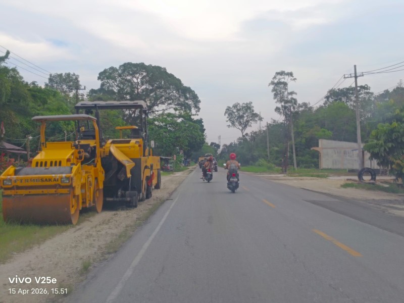 Harapan Bupati Jadi Headline,  BPJN Siapkan Rp90 Miliar Perbaikan Jalan Nasional Jelang MTQ Riau 2026