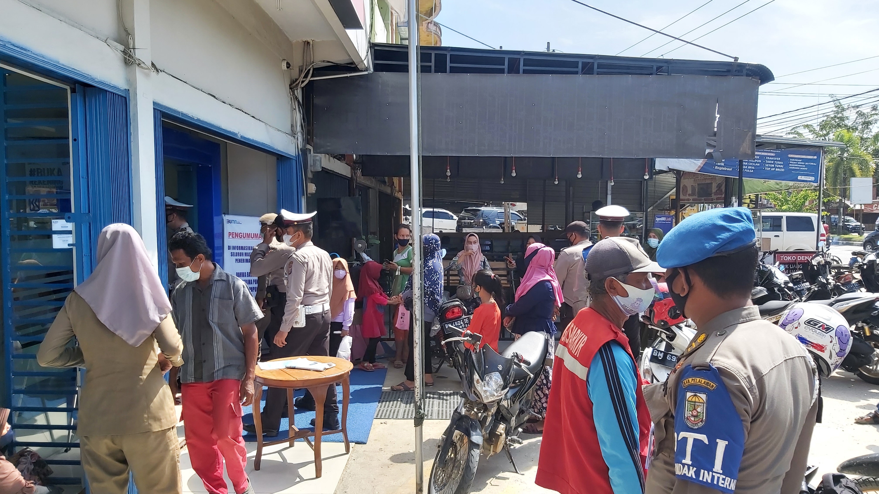 3 Warga Tidak Patuhi Prokes, Polsek Pangkalan Kerinci Lakukan Ini