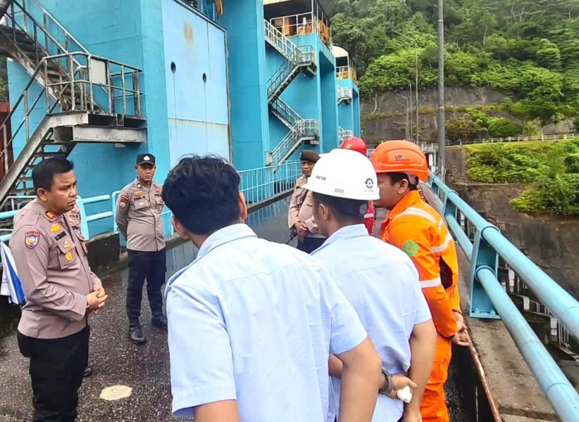 Elevasi Waduk Koto Panjang Mencapai Batas Tertinggi, Spillway Dibuka untuk Cegah Banjir