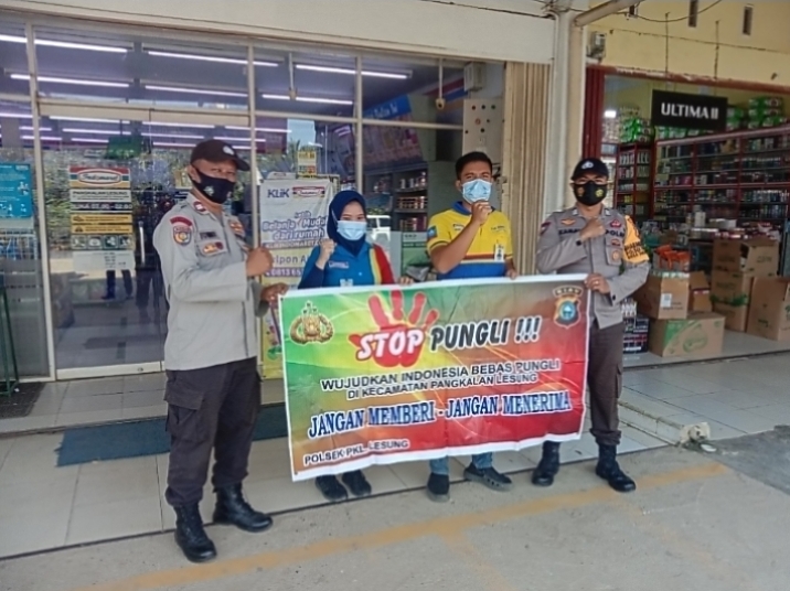 Polsek Pangkalan Lesung Gencar Laksanakan Giat Saber Pungli