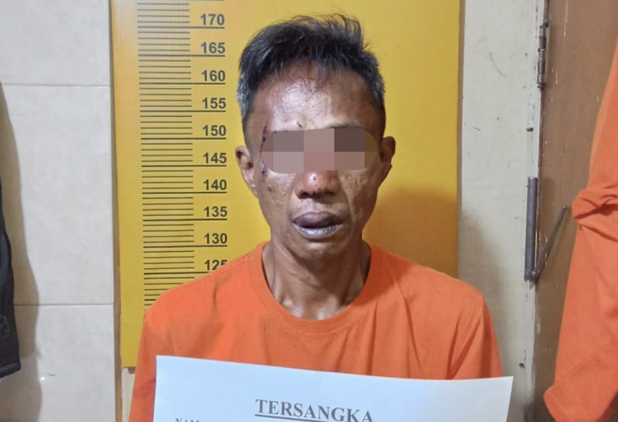 Polisi Amankan Seorang Pria 49 Tahun yang Nyaris Diamuk Warga Usai Ketahuan Curi Motor