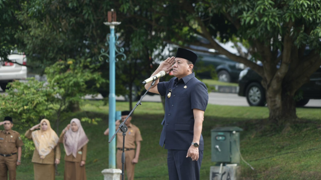 Pimpin Apel Pagi  Bupati Langsung Sidak, Ratusan ASN dan Honorer Terjaring