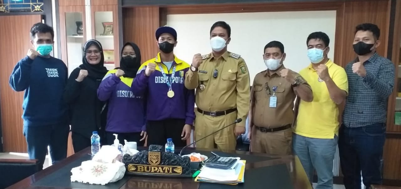 Bupati Andi Putra Apresiasi Prestasi M Ricky, Peraih Emas di Kejurnas Jakarta Open
