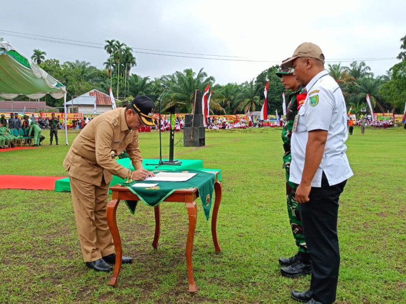 TMMD Ke-120 TA. 2024 Kodim 0302/Inhu Resmi Di Buka