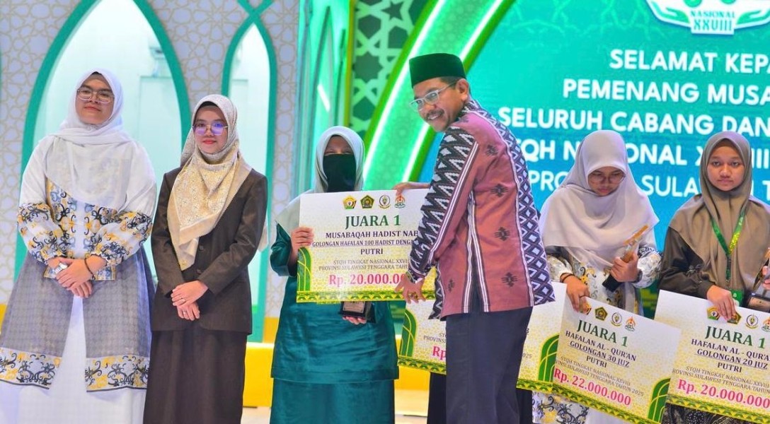 Toreh Delapan Prestasi di STQH Nasional 2025, Riau Bertengger di Posisi 5 Besar