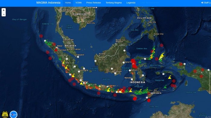 Tetap Waspada! Ini Peta Wilayah-wilayah di Indonesia yang Rawan Tersapu Tsunami