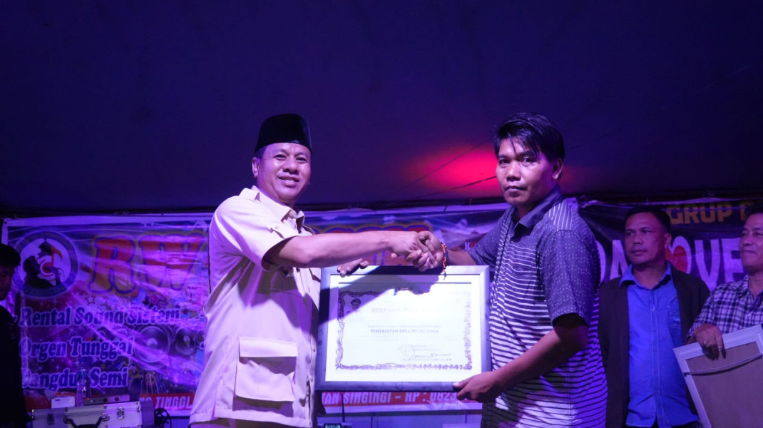 Layur Jalur Desa Pulau Sipan  Bupati Kuansing Akses Jalan Warga Akan Di Tuntaskan Tahun ini