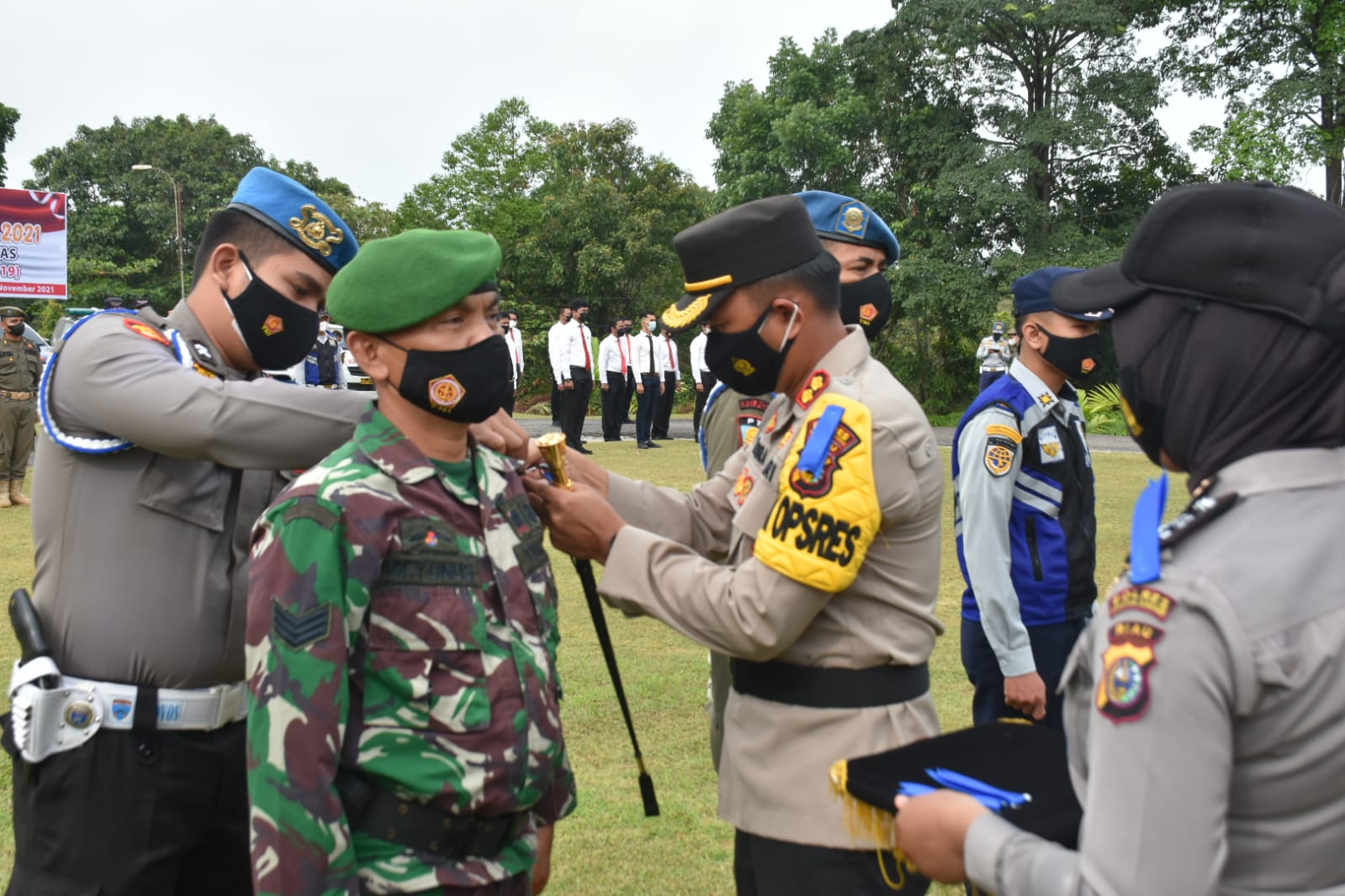Kapolres Pimpin Apel dan Rapat Operasi Zebra 2021, Kerjasama Semua Unsur Kunci Tercapainya Tujuan Operasi