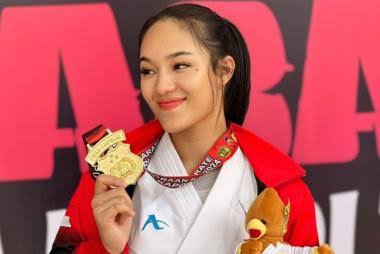 Bripda Jessica Tety Debora Raih Emas di Kejurnas Piala Kapolri 2024, Pengda Riau Berhasil Sabet Dua Medali Emas