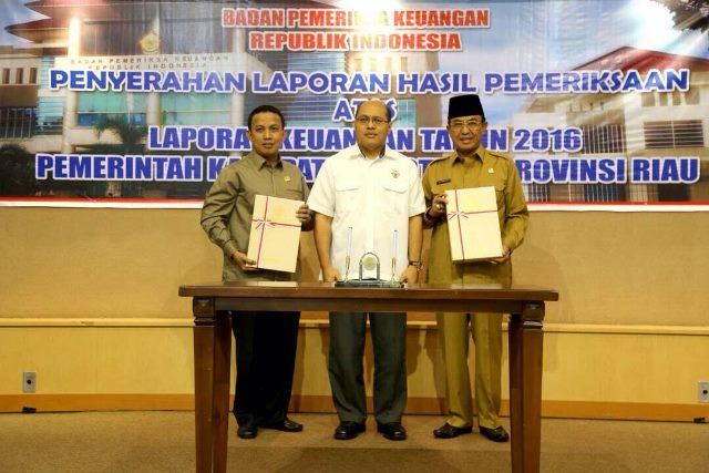 Terima Opini WTP BPK Riau, Wardan: Ini Adalah Kado Terindah Milad Inhil ke-52
