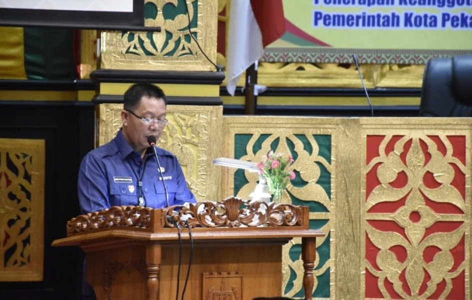 LKPj Kepala Daerah Kota Pekanbaru Disahkan DPRD