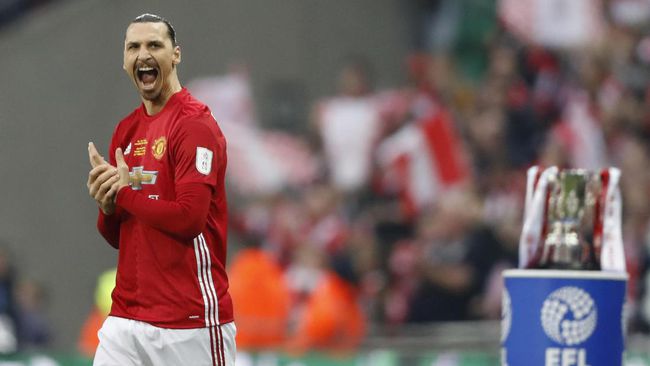 Manchester United Juara Piala Liga Berkat Ibra