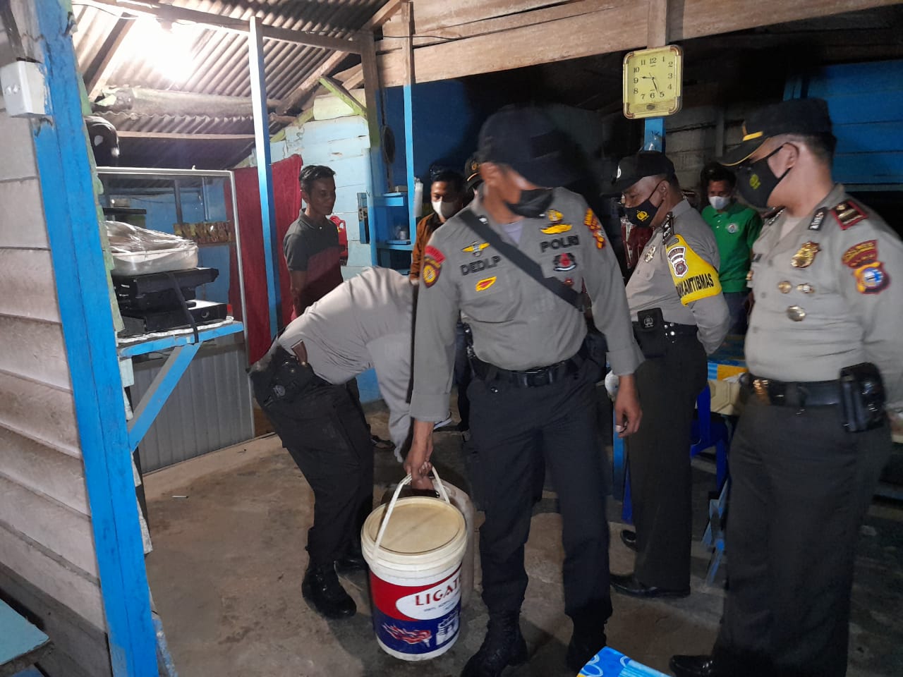 Ops Pekat Terus Dilakukan Demi Menjaga Situasi Nyaman Diwilkum Polsek Cerenti 