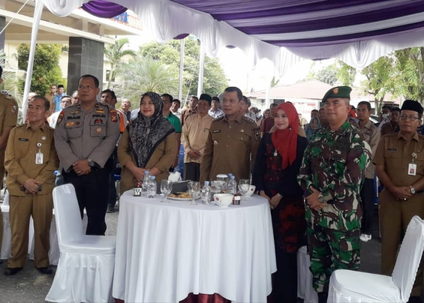 Kecamatan Binawidya Gelar Halalbihalal Bersama Pj Walikota Muflihun