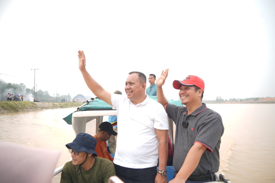Pacu Jalur Mini HUT Kuansing ke-27 Siap Digelar di Danau Kebun Nopi