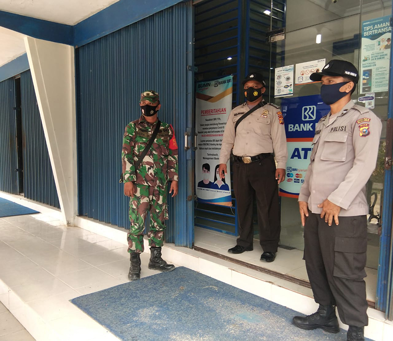 Jaga Keamanan Wilayah Binaan, Polsek Kerumutan Laksanakan Patroli Gabungan