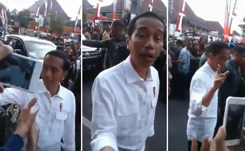 Video: Disemprot Warga untuk Turunkan Tarif Dasar Listrik, Presiden Jokowi Ngacir