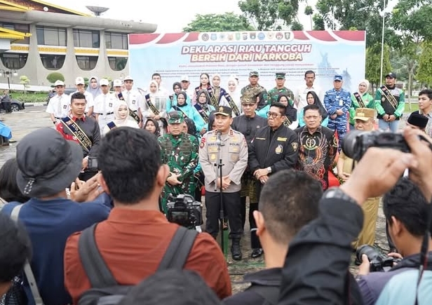Polda Riau Gerakkan Satgas Anti Narkoba, Irjen Herry: Ini Tanggung Jawab Bersama