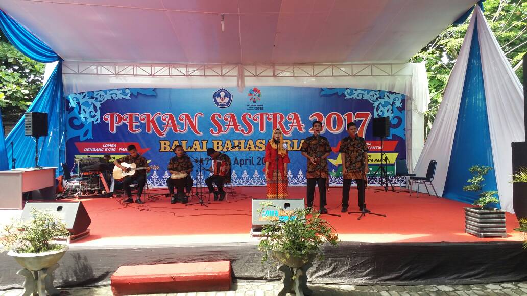 Balai Bahasa Gelar Festival Musikalisasi Puisi