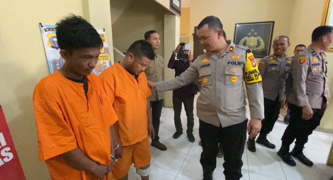Polisi Tangkap Residivis Curanmor di Pekanbaru, Pelaku Ditembak