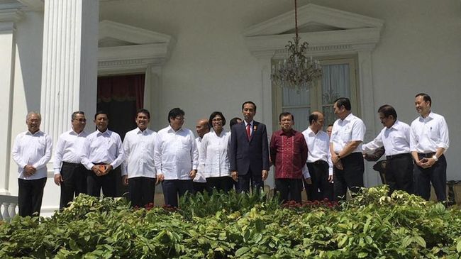 Presiden Jokowi Rombak 13 Kementerian, Ini Nama-namanya