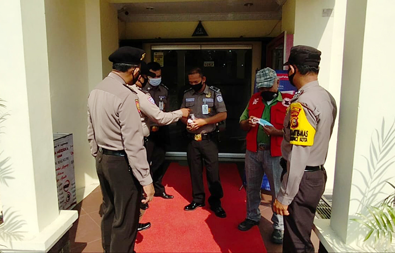 Jamin Keamanan Masyarakat, Polsek Pangkalan Kerinci Gencar Patroli C3