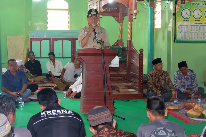 Bupati Inhil Buka Musabaqah Al-Barzanji Desa Kelumpang, GAS