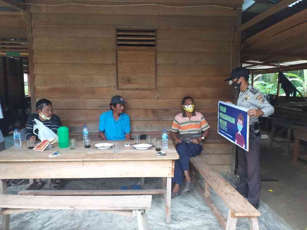 Polsek Teluk Meranti Terus Berperan Aktif Dalam Upaya Penanganan Covid-19