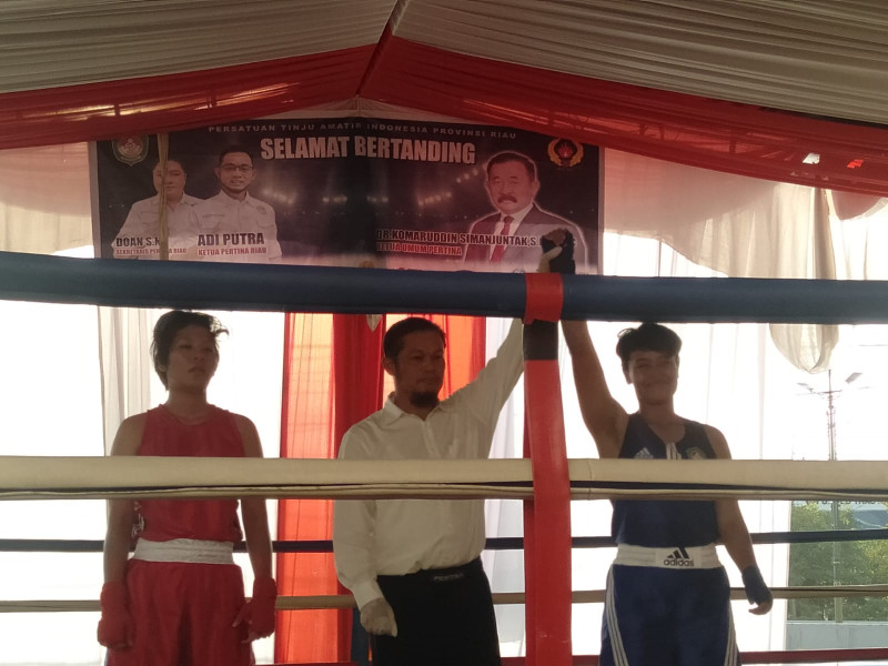 Ikuti Kejurprov Tinju Riau Pertina, Berkat Support Bupati, 4 Petinju Kuansing Masuk Final