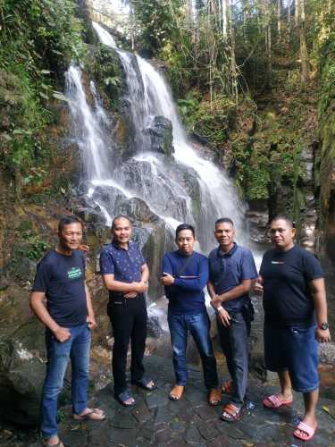 Ramalan Rauf Mantan Camat Logas Tanah Darat Promosikan Objek Wisata Guruh Gemurai