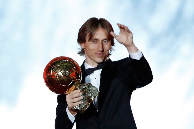 Luka Modric Hentikan Dominasi Ronaldo dan Messi Raih Ballon D’Or 2018