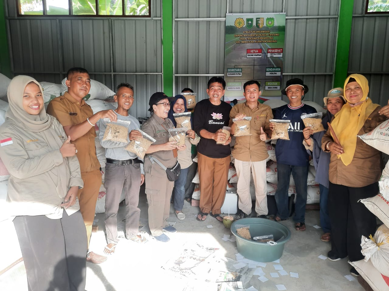 Petani dan Penyuluh Kampar Berguru Ke Kuansing