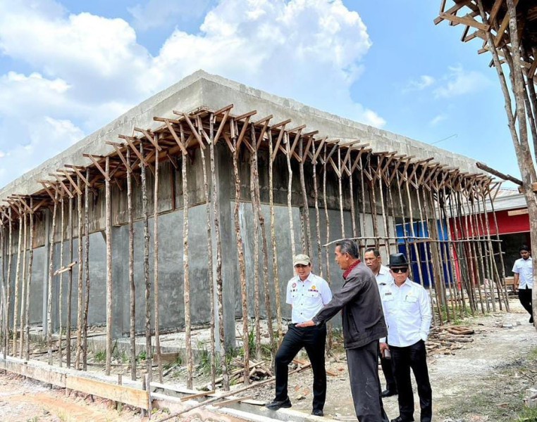 Disperindag Pekanbaru Perkirakan Pembangunan Pasar Induk Rampung Tahun Ini