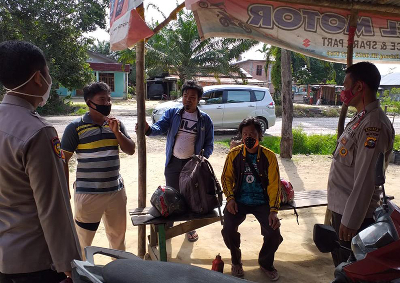 Pelaksanaan 100 Hari Program Prioritas Kapolri di Wilayah Hukum Polsubsektor Pelalawan