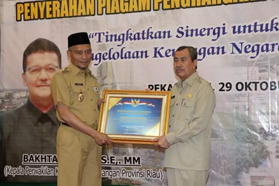 Ke Tiga Kalinya, Laporan Keuangan Pemko Pekanbaru Raih Opini WTP