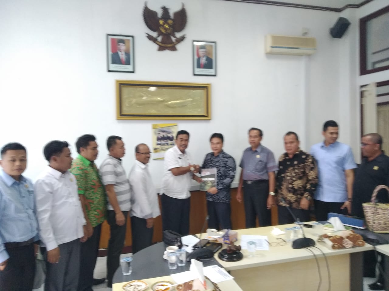 Sharing Informasi Terkait Fungsi Tugas Komisi II, DPRD Merangin Jambi Bertandang ke Kuansing.