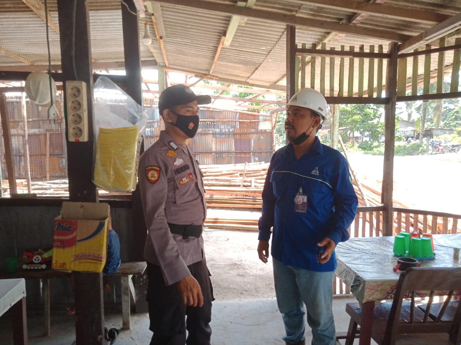 Tekan Penyebaran Covid-19, Polsubsektor Pelalawan Gencar Laksanakan Yustisi