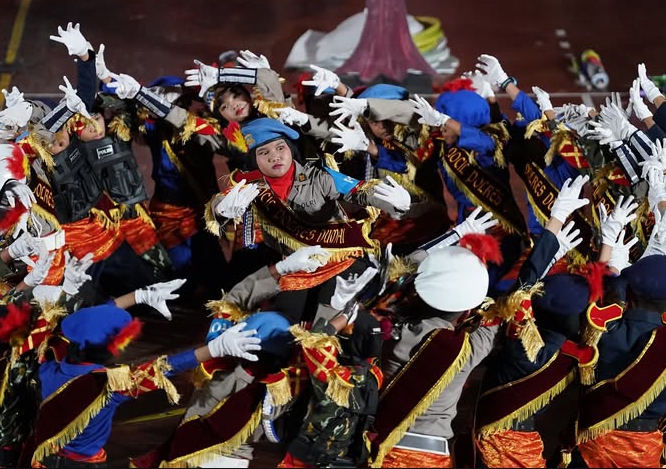 Festival Polisi Cilik Meriahkan Hari Bhayangkara ke-79 di Pekanbaru