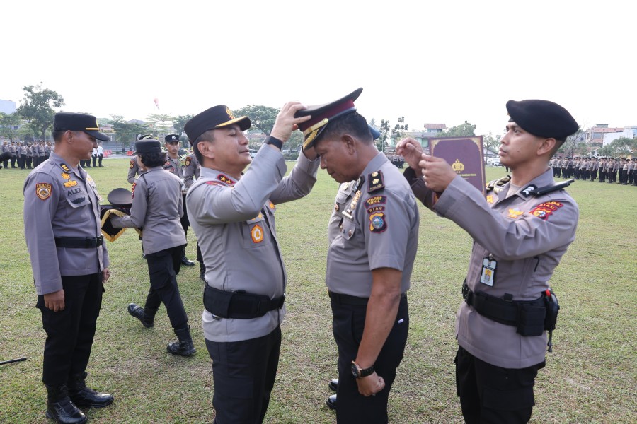 Kapolda Riau: Kenaikan Pangkat dan Penghargaan Adalah Anugerah yang Harus Dijaga