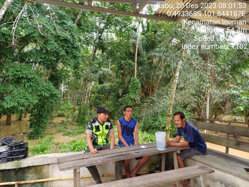 Babinsa Koramil 06/Cerenti Kodim 0302/Inhu Komsos Didesa Pancasila Tentang Perubahan Cuaca