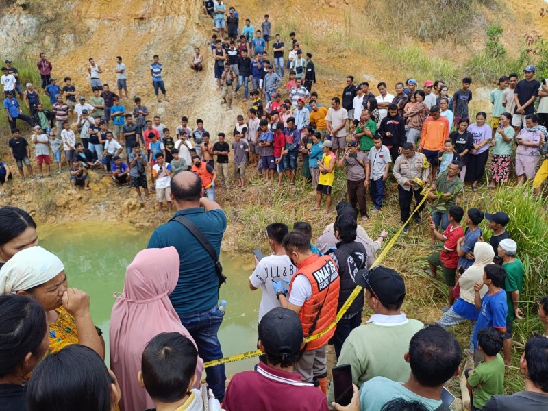 Dua Anak Bersaudara di Pekanbaru Tewas Tenggelam di Kolam Bekas Galian