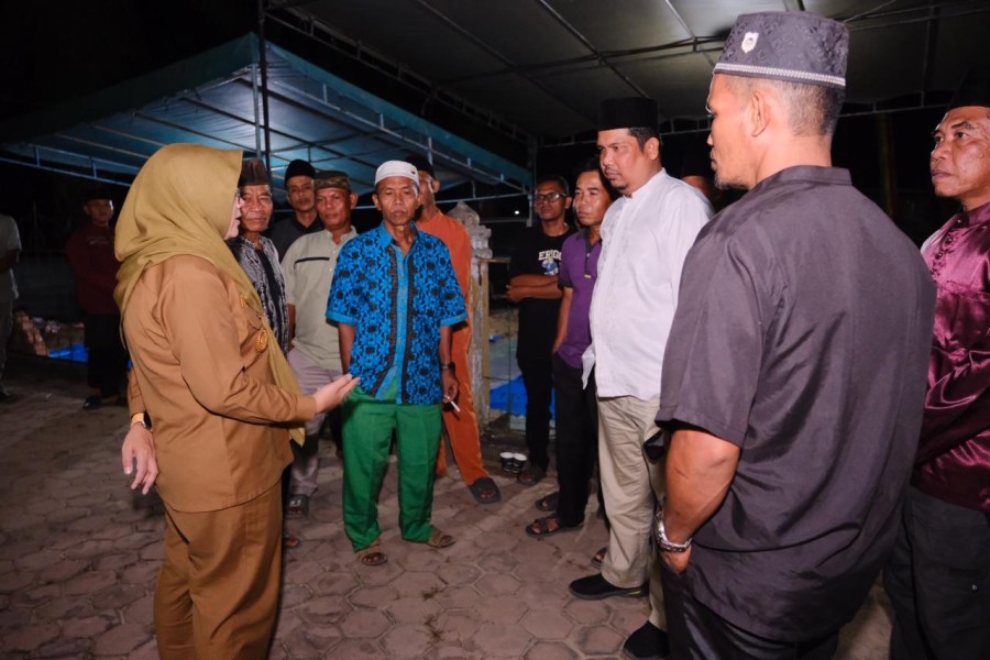 Bupati Siak Tembus Pedalaman Sungai Mandau Demi Jemput Aspirasi Warga