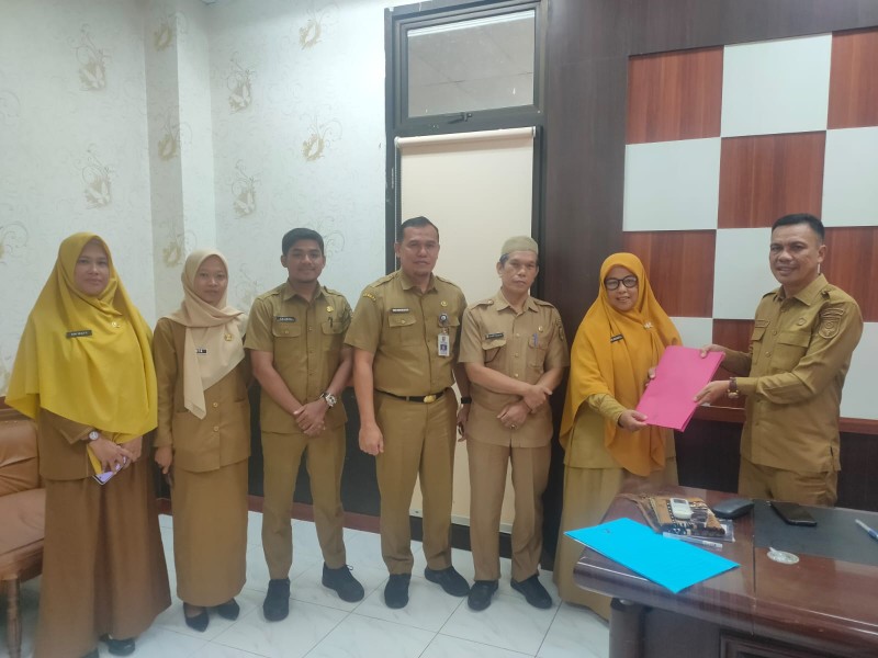 Inspektorat Kuansing Sosialisasikan Hasil Evaluasi SPIP 2025 di Dinas Kominfo