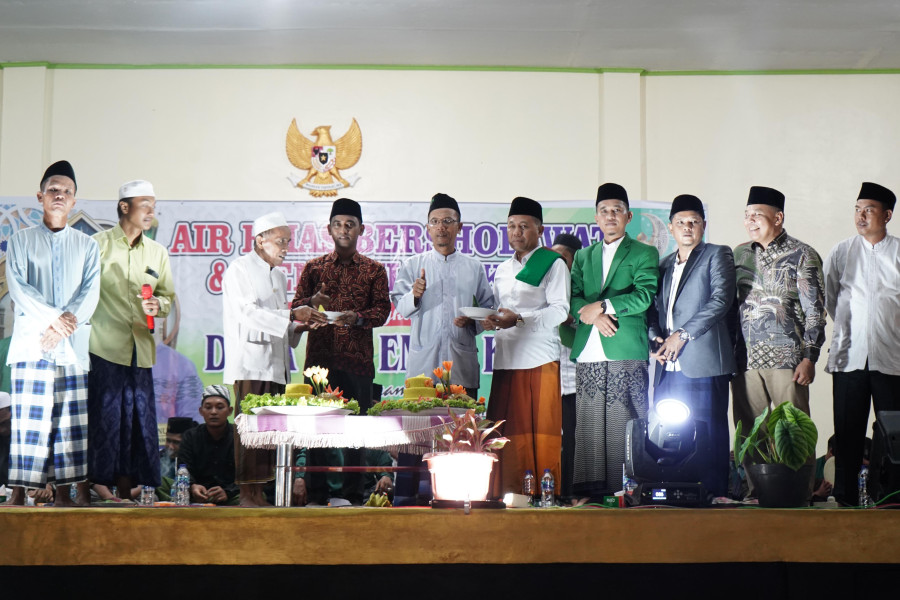 Hadiri HUT Desa Air Mas Kecamatan Singingi,  Sekda : Doakan Bapak Bupati Sehat Selalu Agar Pembangunan Terus Berlanjut