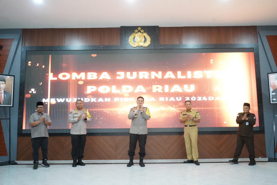 Polda Riau Gelar Lomba Jurnalistik, Ajak Media Dinginkan Suasana Pilkada