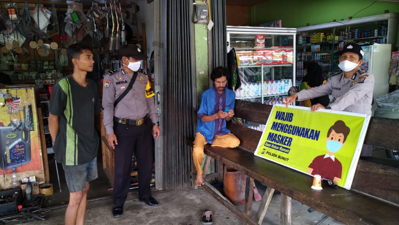 Disiplinkan Penerapan Prokes, Polsek Bunut Terus Galakkan Operasi Yustisi