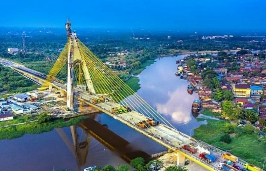 Besok, Jembatan Sultan Abdul Jalil Diuji Coba Selama Dua Jam